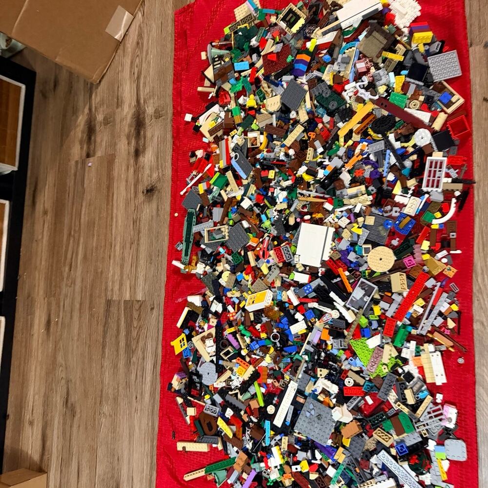 Large Lot of Assorted LEGO Building Blocks